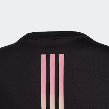 ADIDAS SPORTSWEAR Performance Shirt 'Aeroready 3-Stripes' in Black