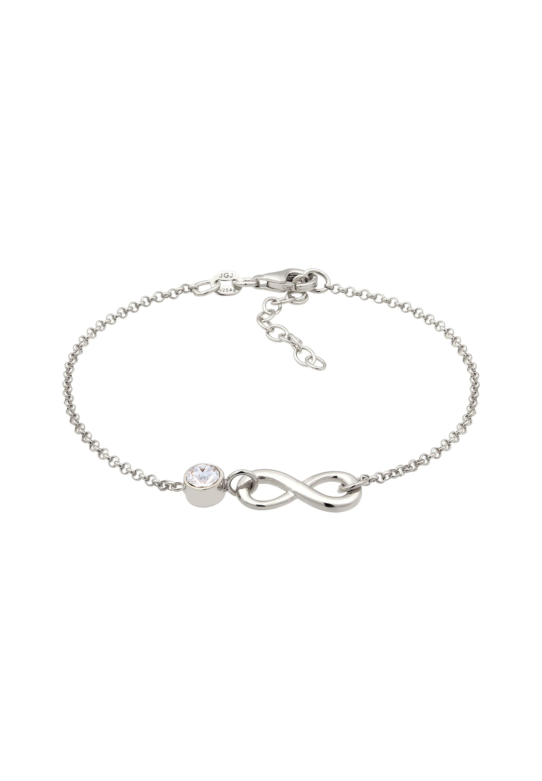 Bracelet 'Infinity' ELLI en argent : devant