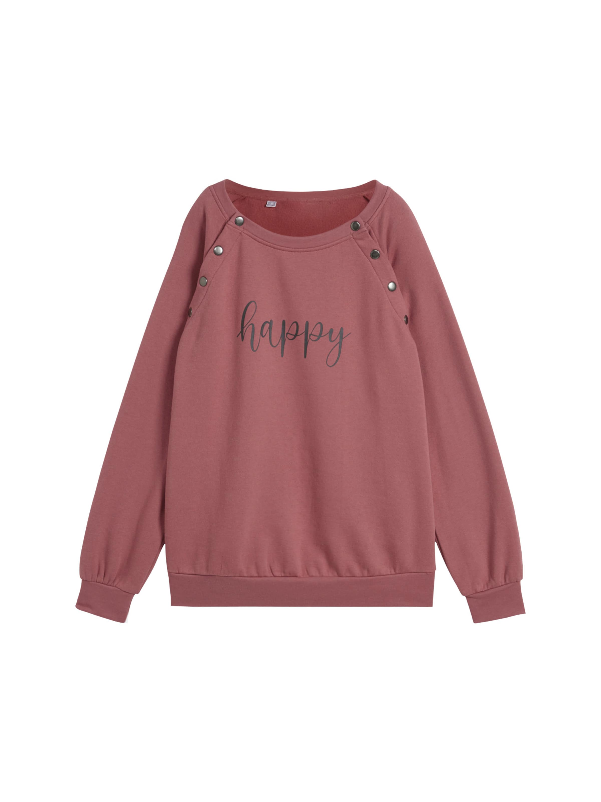 bonprix Sweatshirt in Lila: Vorderseite