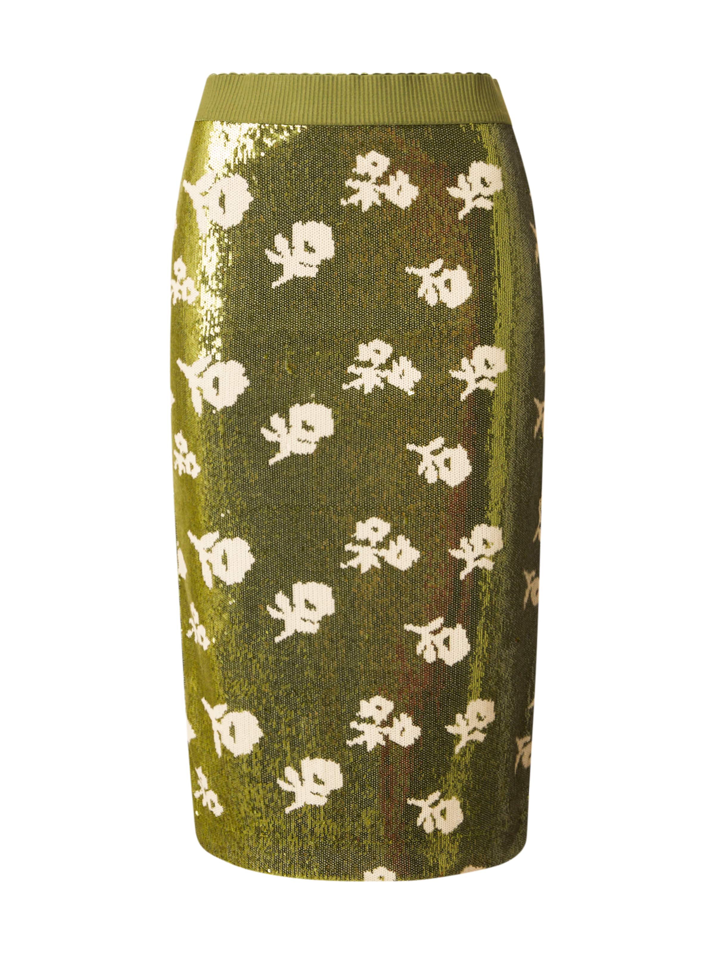 Fustă 'Jorinda' de la Essentiel Antwerp pe verde: față