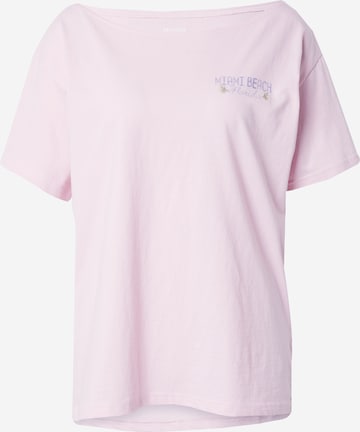 HOLLISTER Μπλουζάκι σε ροζ: μπροστά