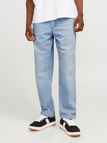 JACK & JONES Regularen Kavbojke 'JJIEDDIE WORKER' | modra barva: sprednja stran