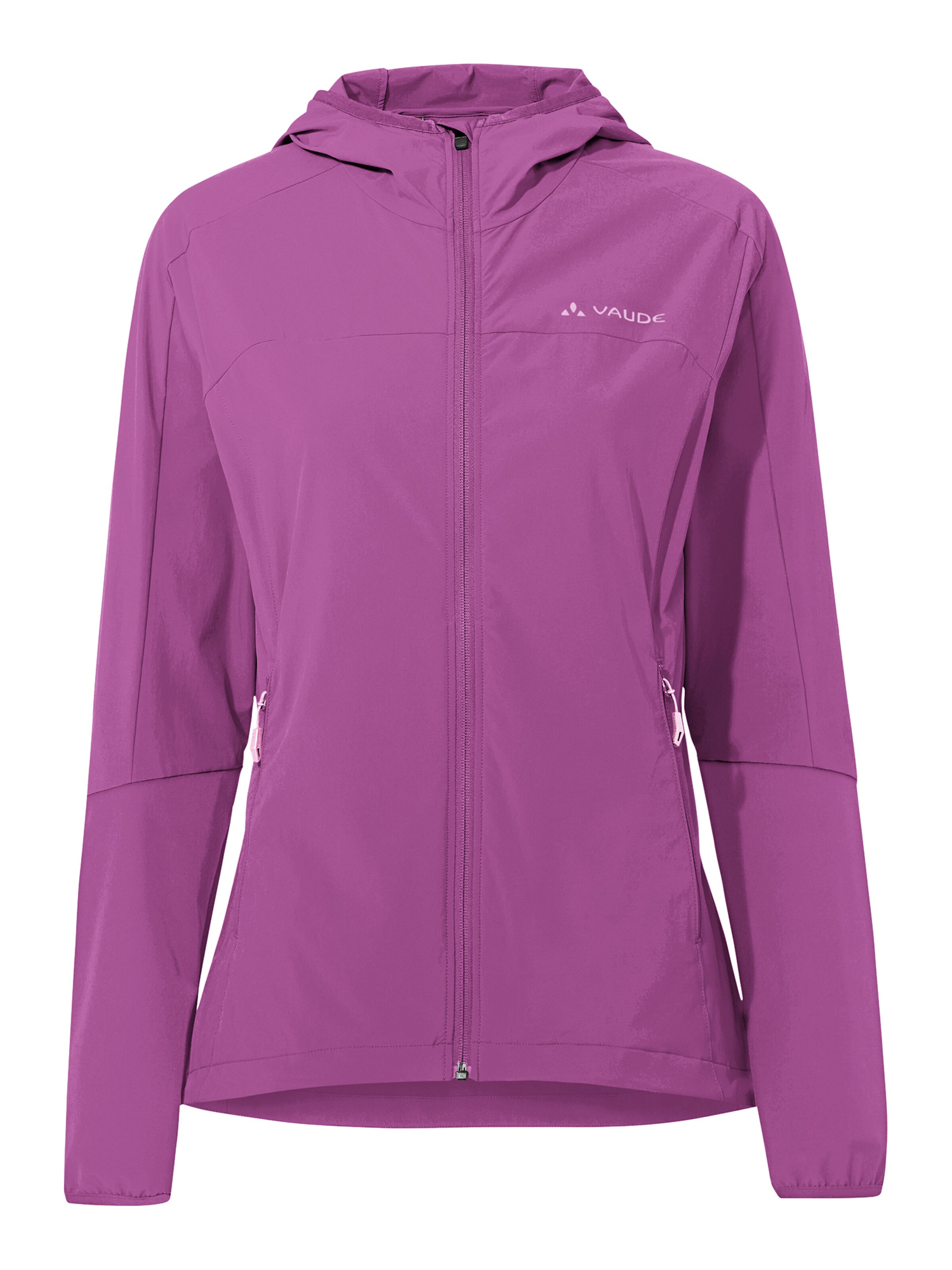 VAUDE Outdoorjas 'Moab IV' in de kleur Lila / Wit, Productweergave