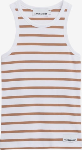 ARMEDANGELS Top 'Kanitaa' in White: front