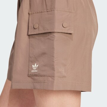 ADIDAS ORIGINALS Loose fit Trousers 'Essentials' in Brown