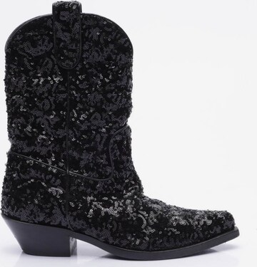 DOLCE & GABBANA Dress Boots in 39 in Black: front