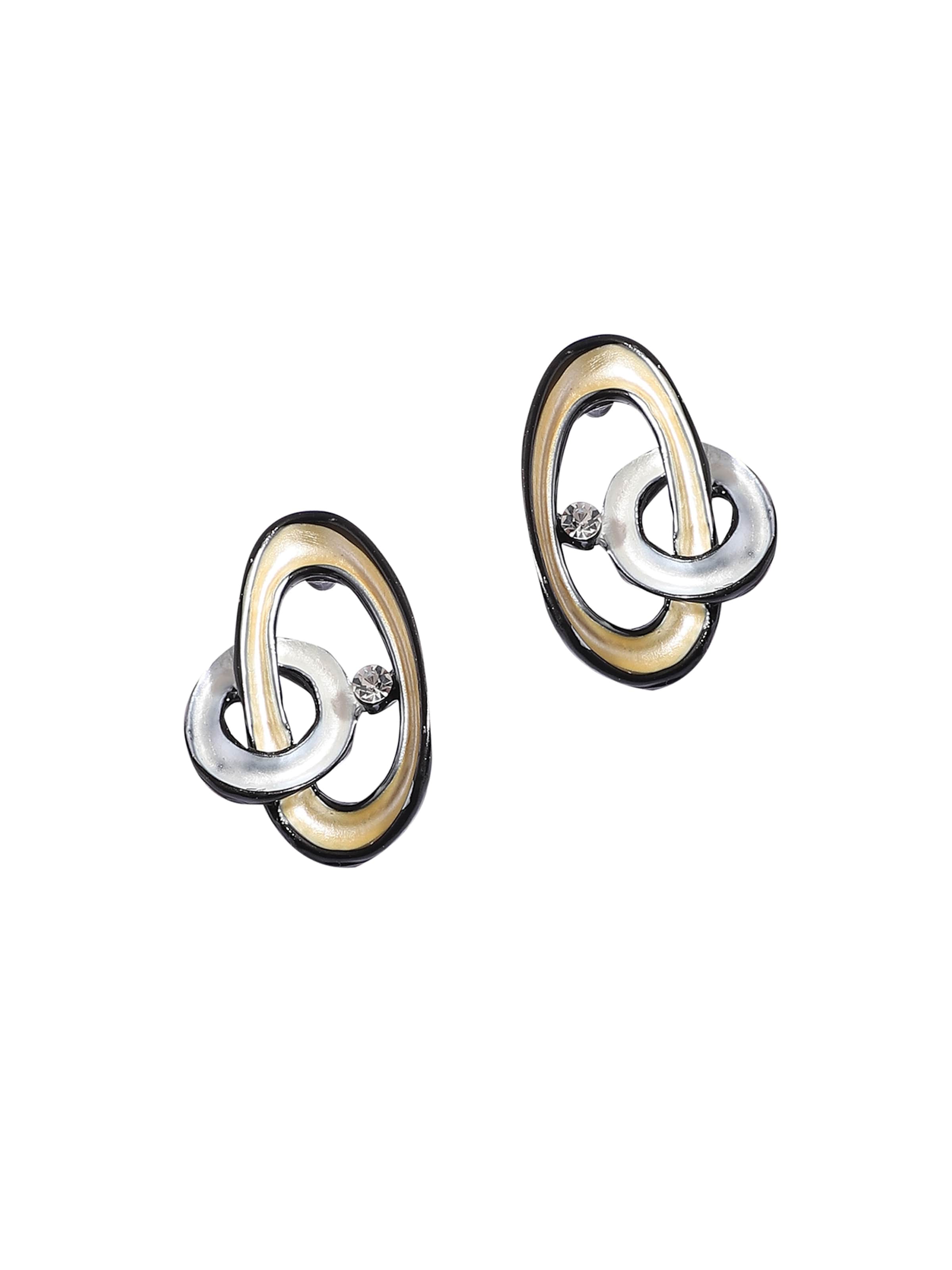 SOHI Комплект украшений 'Raniya' в Серебристый