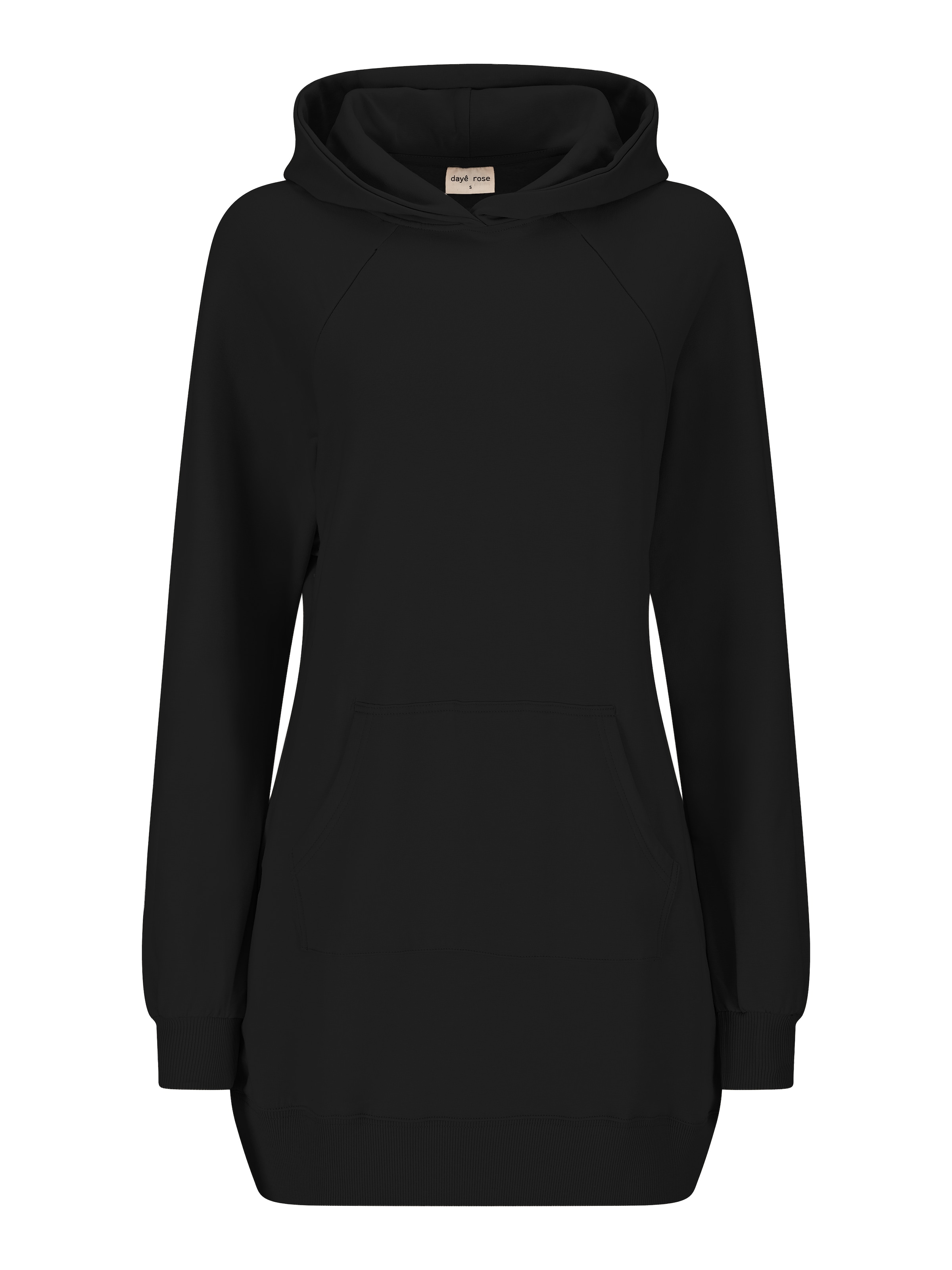 dayê rose Sweatshirt 'Heather 2.0' in Black: front