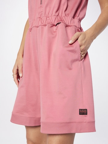 G-Star RAW Jumpsuit in Pink