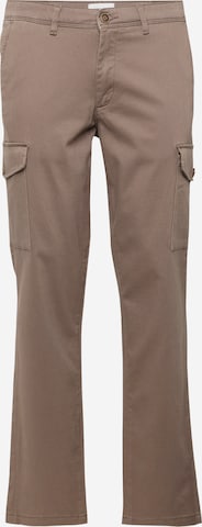 Pantalon cargo 'OLLIE BOWIE' JACK & JONES en marron : devant