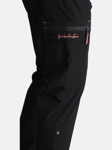 Jan Vanderstorm Regular Pants 'Durin' in Black