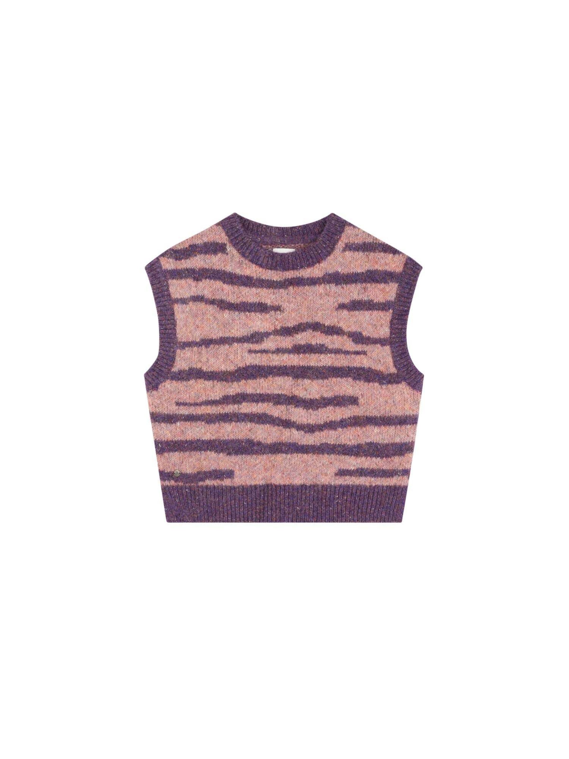 Scalpers Pullover i lilla: forside