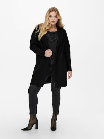 Manteau mi-saison ONLY Carmakoma en noir