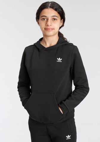 ADIDAS ORIGINALS Sweatshirt 'Adicolor' in Black: front