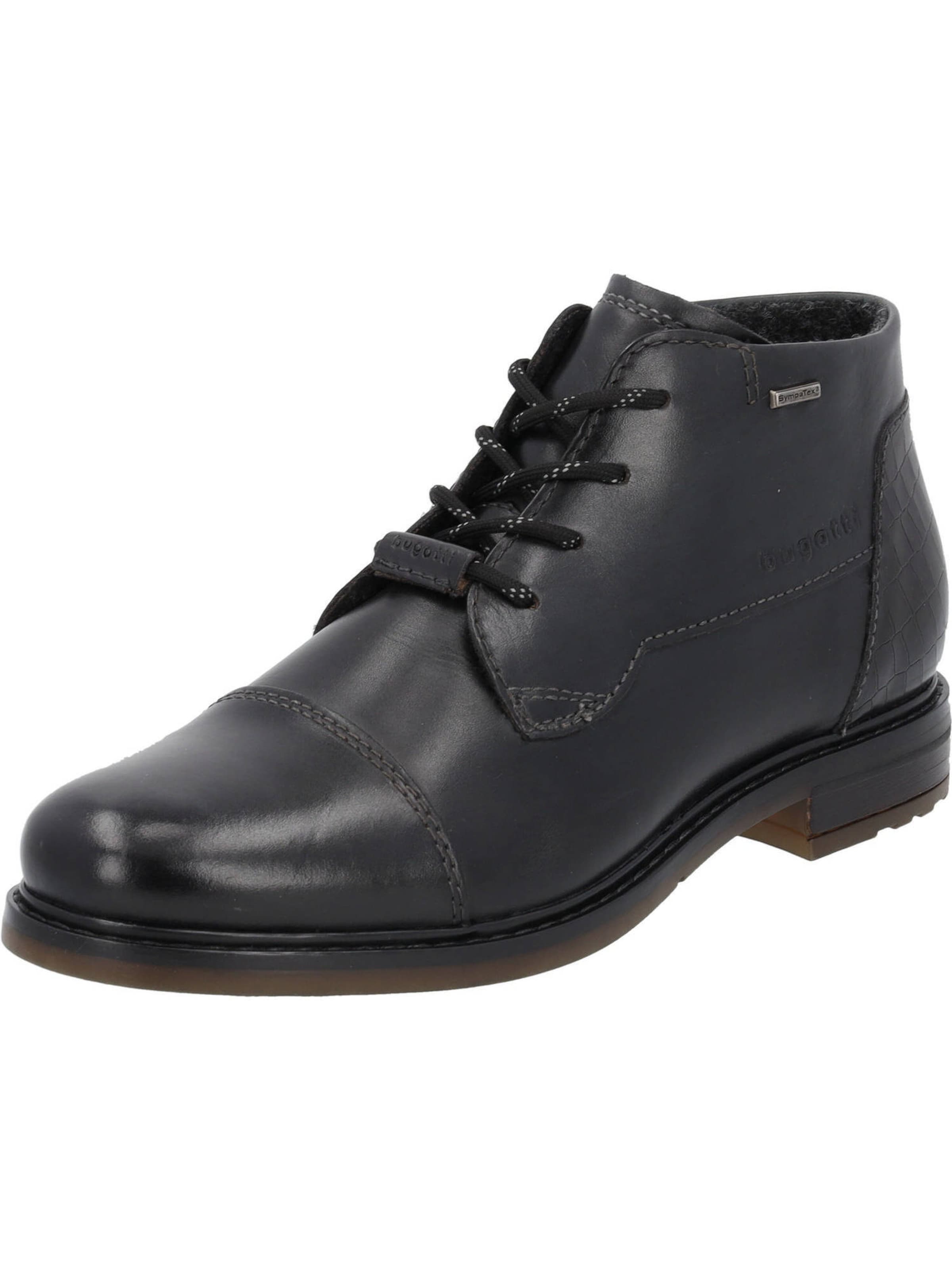 bugatti Lace-up boots 'Marcello I' in Black: front