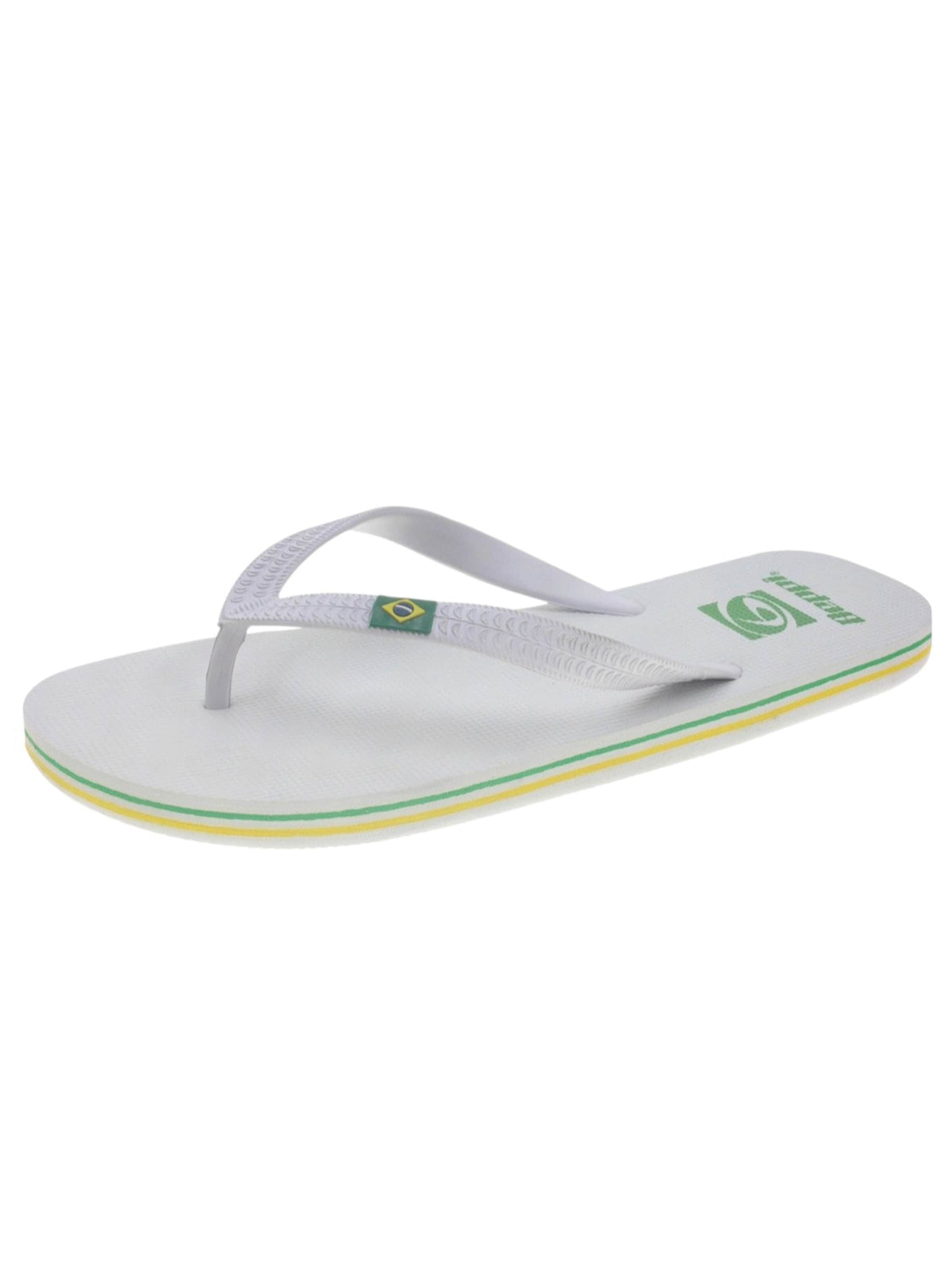 Claquettes / Tongs 'Thong Slipper' Beppi en blanc : devant
