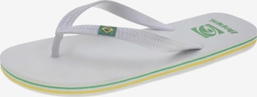 Beppi Strand-/Badeschuh 'Thong Slipper' in Weiß: Vorderseite