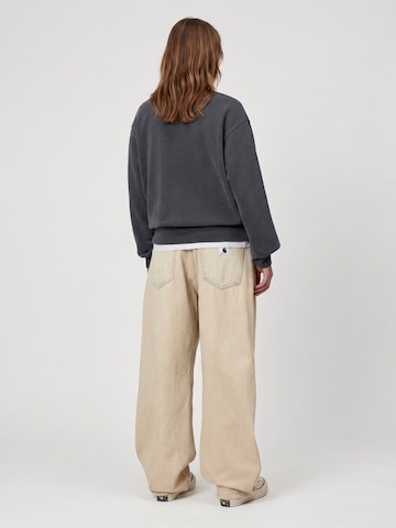 Carhartt WIP Luźne Jeansy 'W' BRANDON PANT BLUE, SAND BLEACHED' w kolorze beżowy