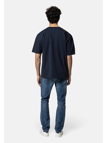 19V69 ITALIA T-Shirt 'Tamaro Bear' in Blau