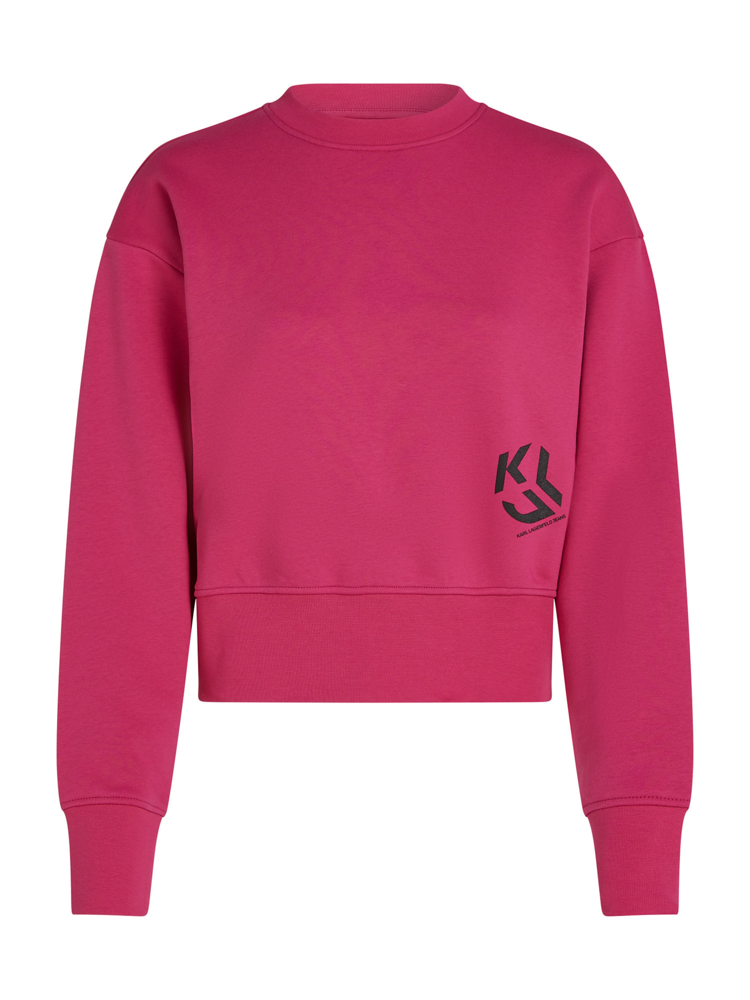 KARL LAGERFELD JEANS Sweatshirt i pink: forside