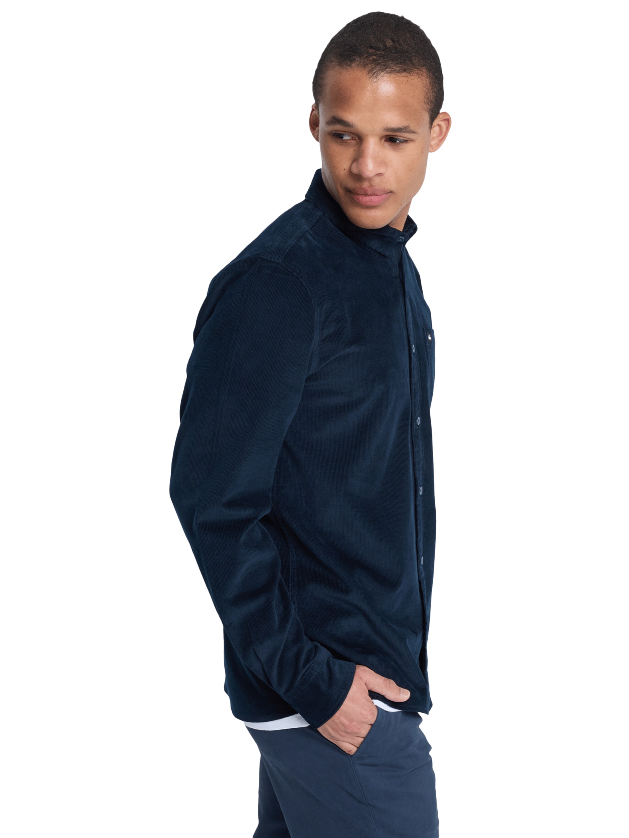 QUIKSILVER Regular fit Button Up Shirt in Blue