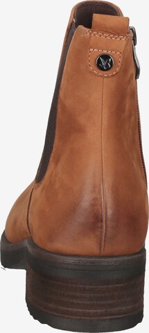 CAPRICE Chelsea boots in Bruin