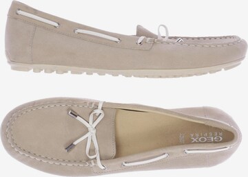 GEOX Flats & Loafers in 40 in Beige: front