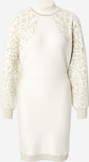 Rochie tricotat 'MAGLIA' Liu Jo pe bej / alb, Vizualizare produs