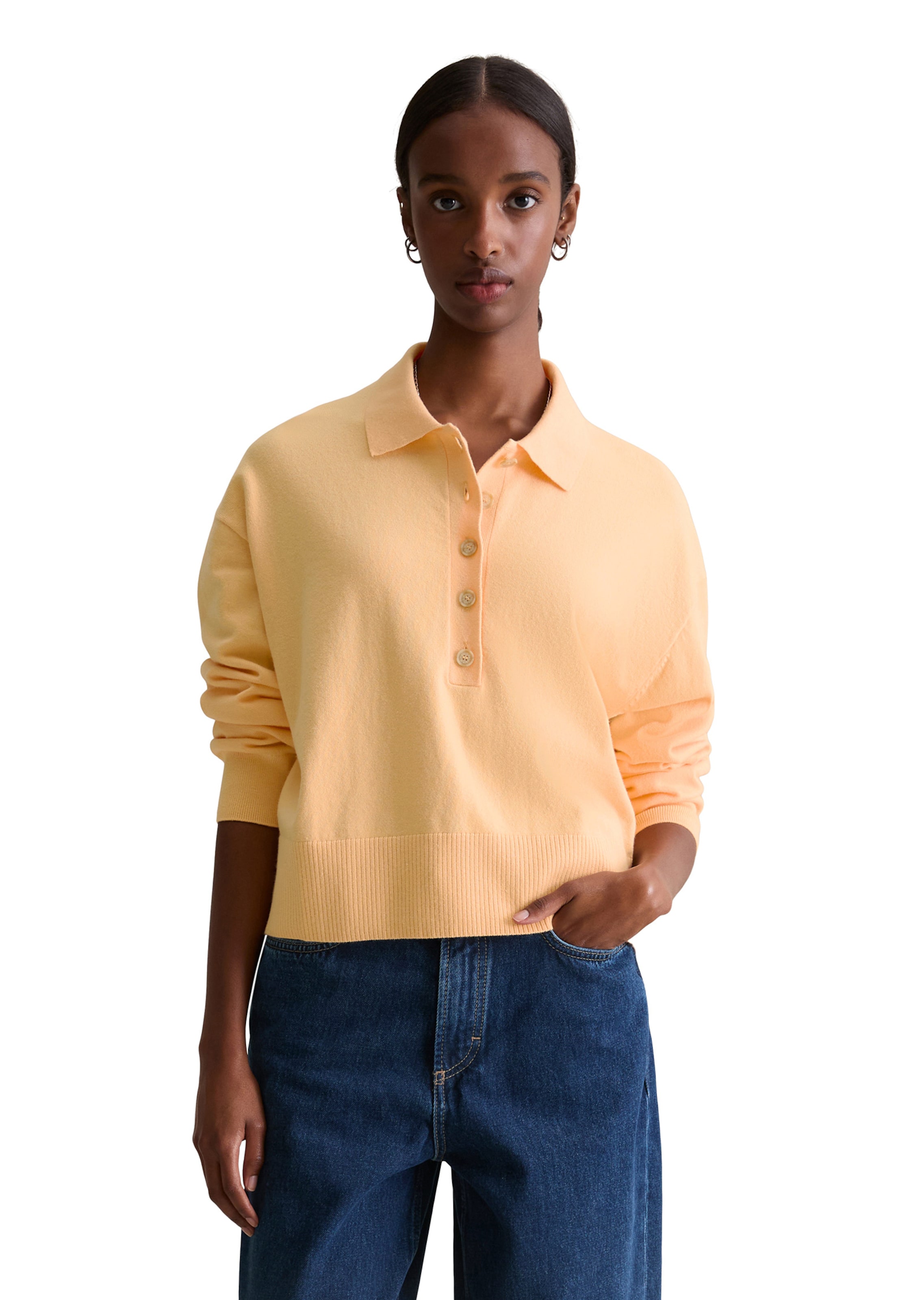 Pull-over Marc O'Polo DENIM en orange : devant