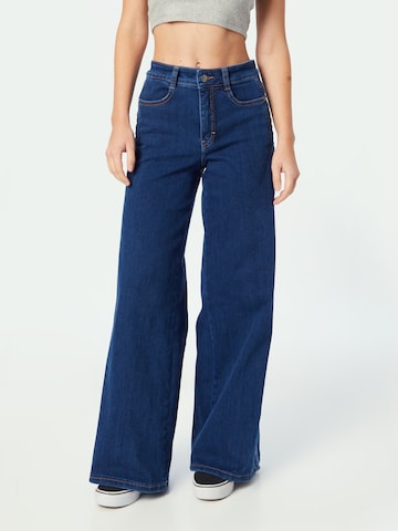 Wide Leg Jean 'DREAM WIDE' MAC en bleu : devant