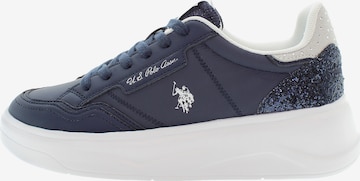 Sneaker bassa 'GINGER002W/5YT1' di U.S. POLO ASSN. in blu: frontale