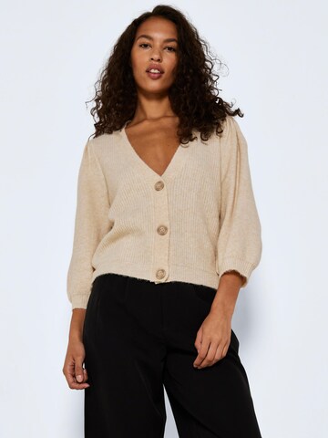 Noisy may Cardigan 'Lilje' i beige