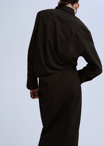 MANGO Blouse 'Aura' in Brown