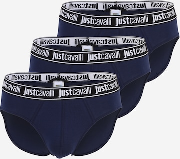 Slip Just Cavalli en bleu : devant