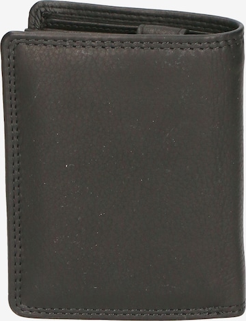 HILL BURRY Wallet in Black: front