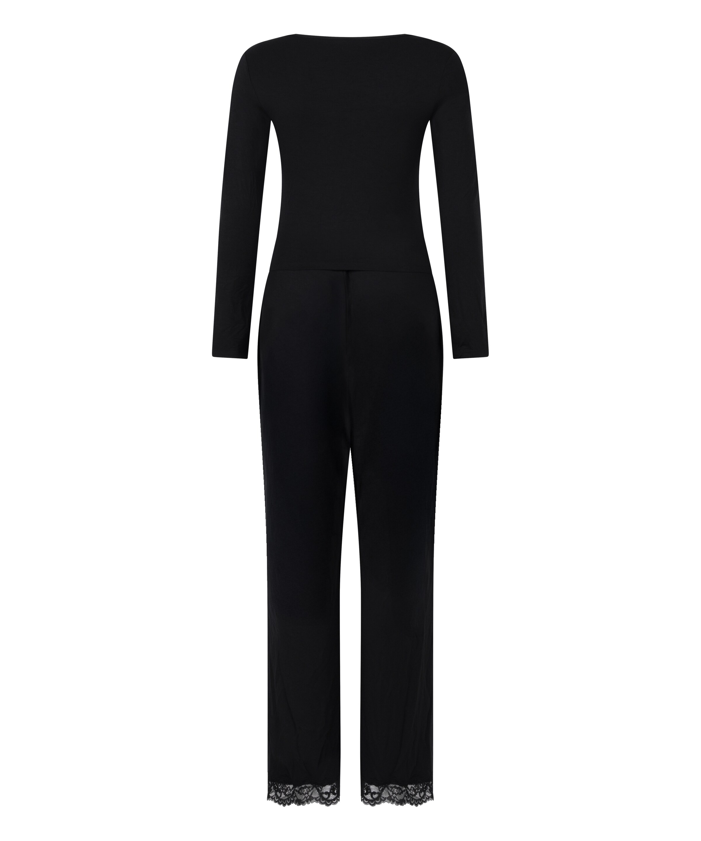 Hunkemöller Pyjama in Zwart