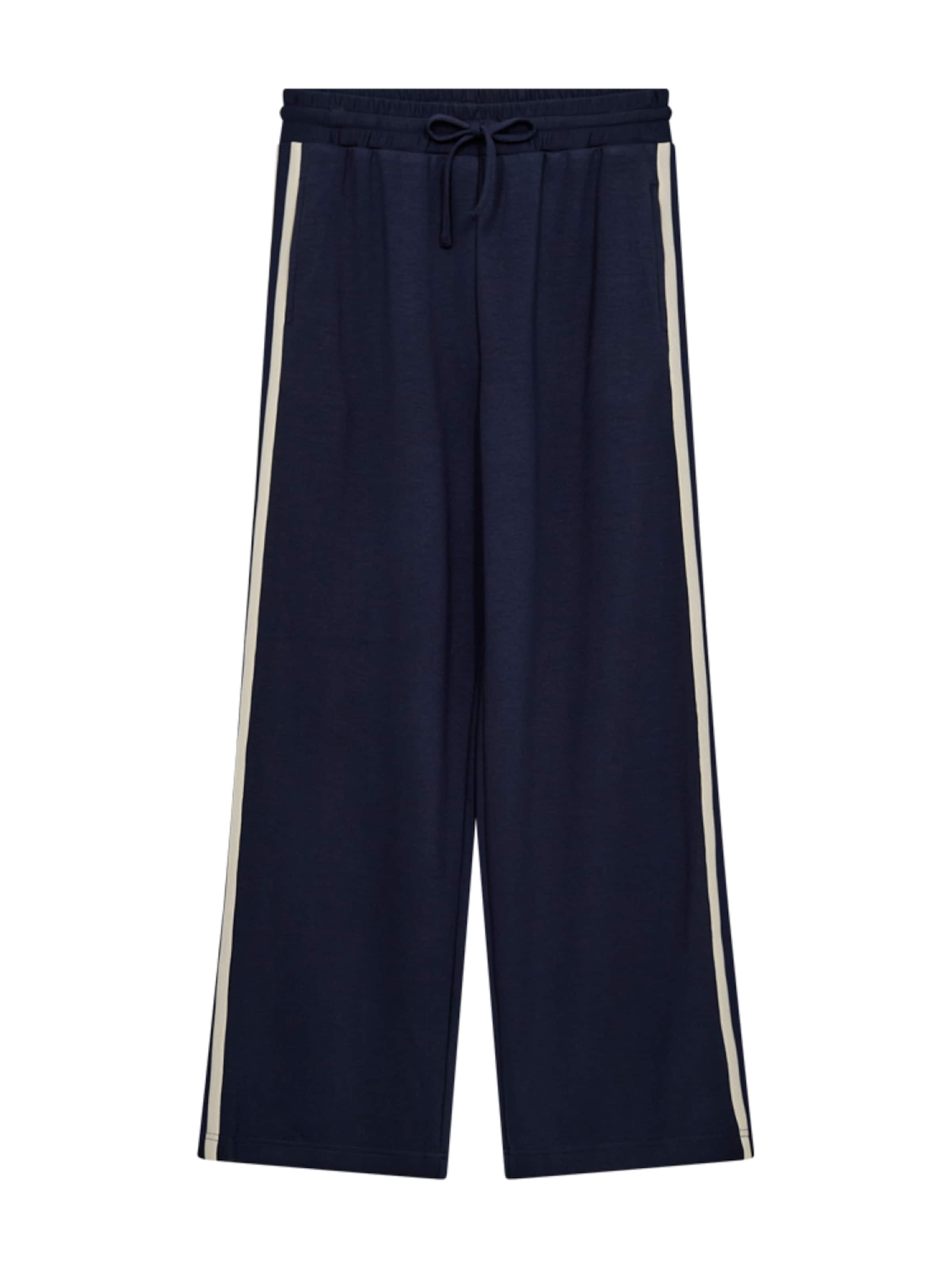 Freequent Regular Broek 'FQLucinda broek d.blauw' in Blauw