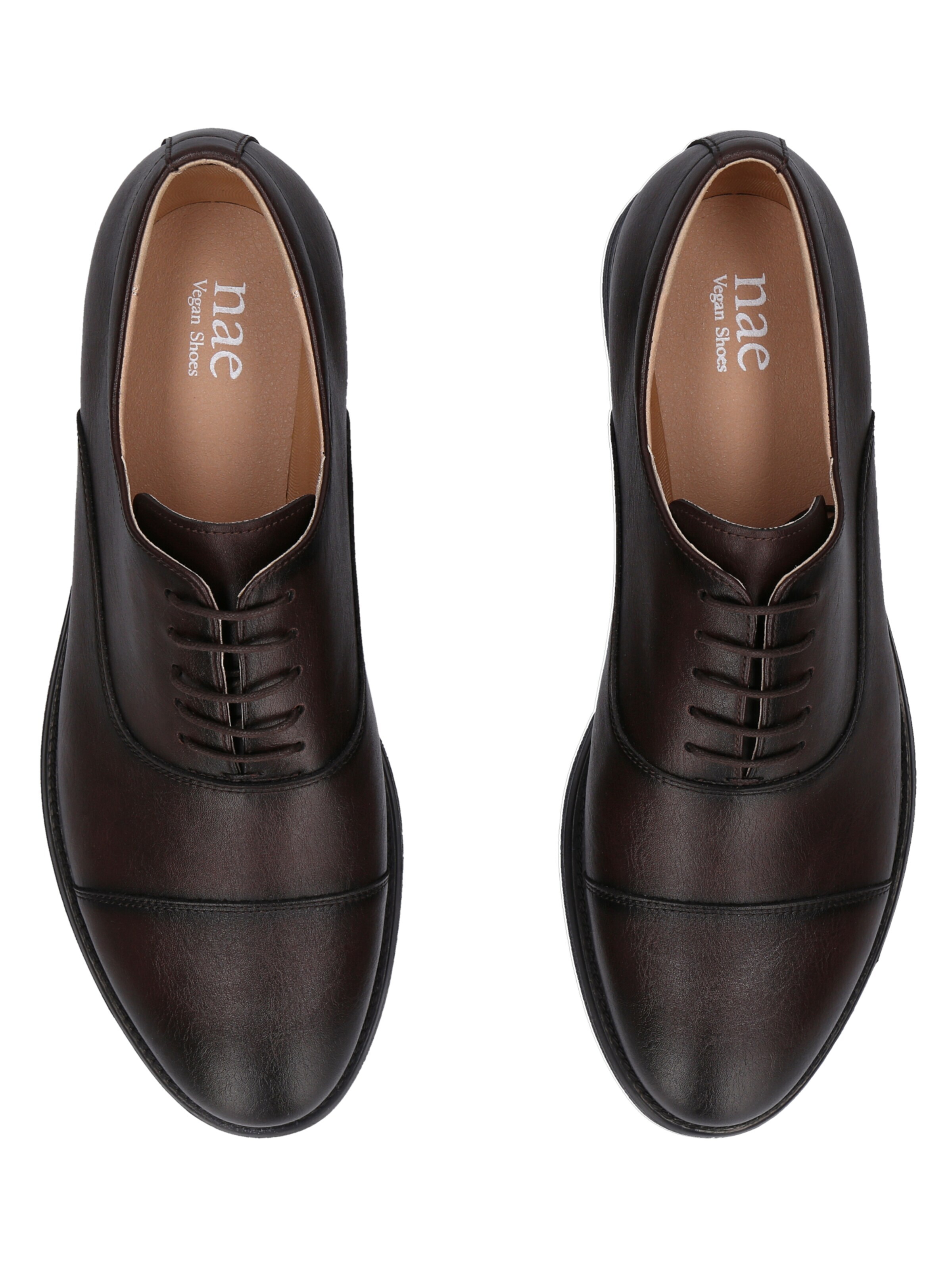 nae Vegan Shoes Lace-up shoe 'BEN' in Brown