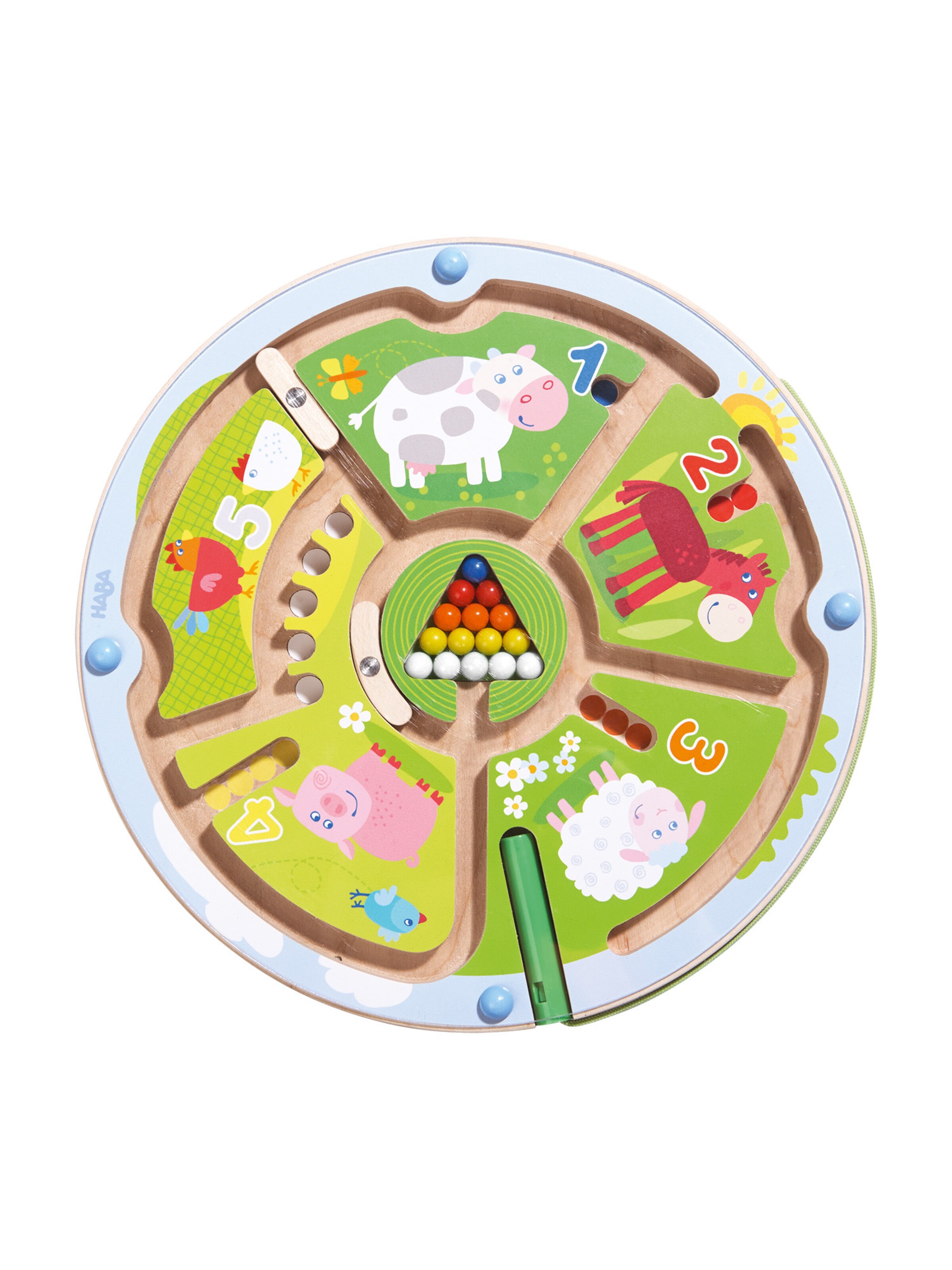 HABA Game ' Zahlenlabyrinth ' in Mixed colors: front