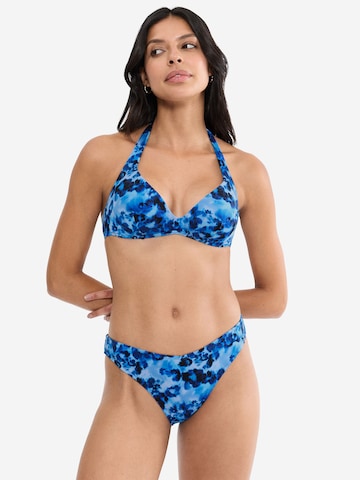Push-up Hauts de bikini ' Red Label Midnight Swim ' TRIUMPH en bleu : devant