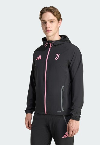 Vestes d’entraînement 'Juventus Turin Tiro 25 Competition' ADIDAS PERFORMANCE en noir : devant