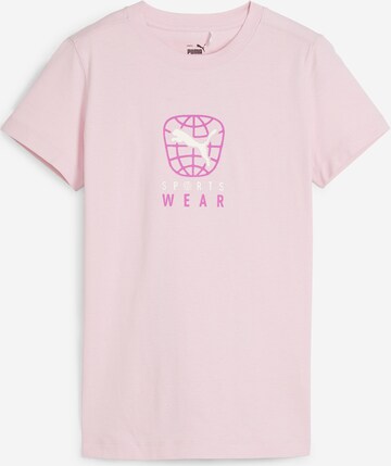 PUMA Functioneel shirt in Roze: voorkant