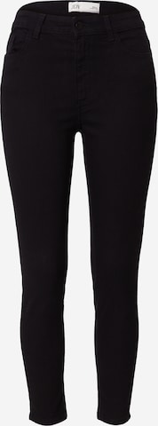 JDY Skinny Farkut 'MOON' värissä musta: etupuoli