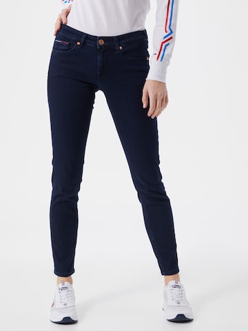 Tommy Jeans Skinny Jeans 'Sophie' i blå: forside