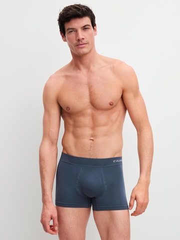CALIDA Boxershorts 'Seamless Natural' in Blauw