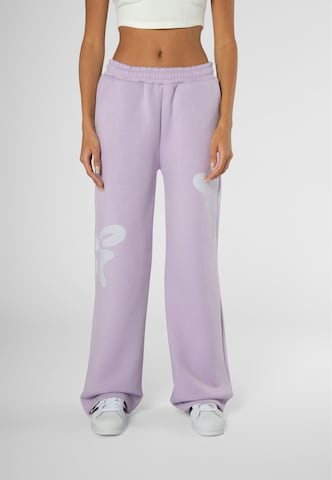 Felicious Loosefit Hose in Lila: Vorderseite