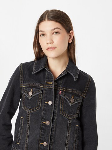 LEVI'S ® Tussenjas 'Noughties Trucker' in Zwart