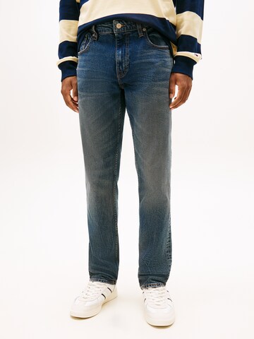 Tommy Jeans - regular Vaquero 'SCANTON' en azul: frente