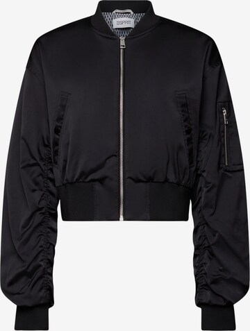 ESPRIT Between-Season Jacket in Black: front