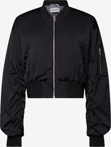 ESPRIT Between-Season Jacket in Black: front